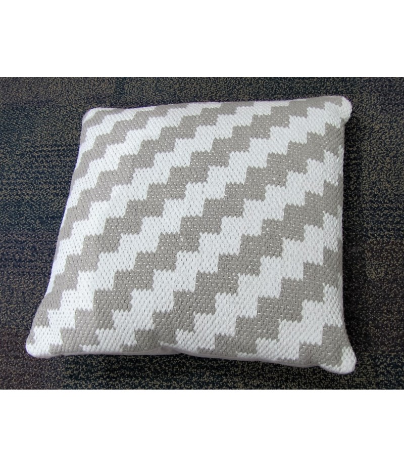 Gray ZigZag Woven