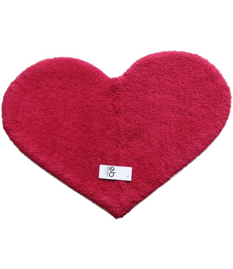 Red Heart Kids Bath Mat