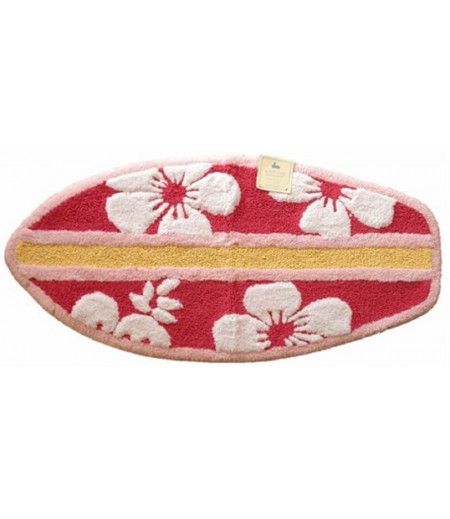 Surfing Board Kids Bath Mat