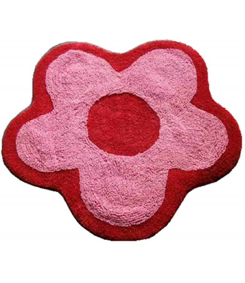 Pink Flower Bath Mat