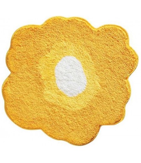 Yellow Flower Kids Bath Mat