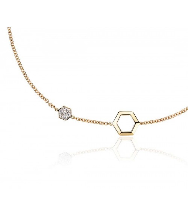 Palazo Jewellery Hexagon Pendant