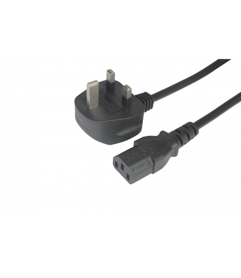 S-TEK 3 PIN DESKTOP POWER CABLE 10M