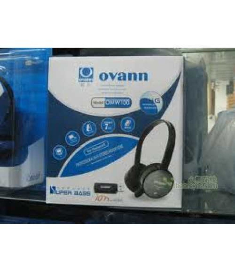 OVAAN 2.4G WIRELESS HEADPHONE WITH MIC