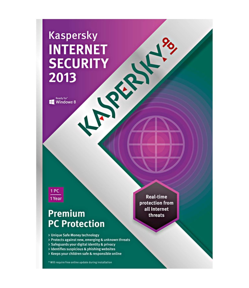 KASPERSKY INTERNET SECURITY 1 USER 2013