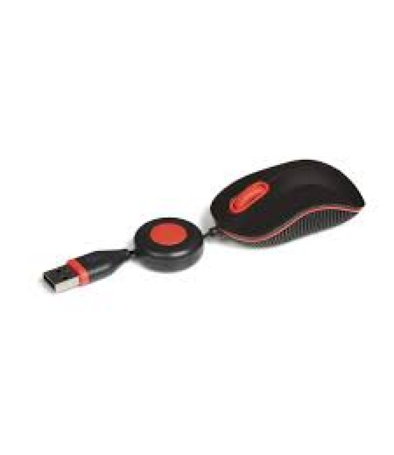 Targus Compact Laptop Mouse (Black and Red) AMU7521EU.