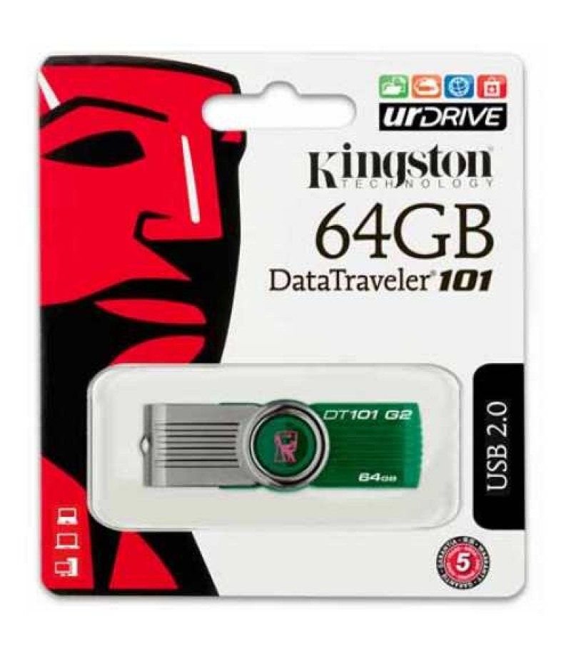 KINGSTON USB FLASH DRIVE 64GB