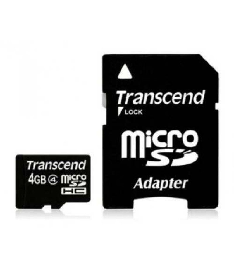 TRANSCEND 4GB MICRO SD CARD CLASS-4