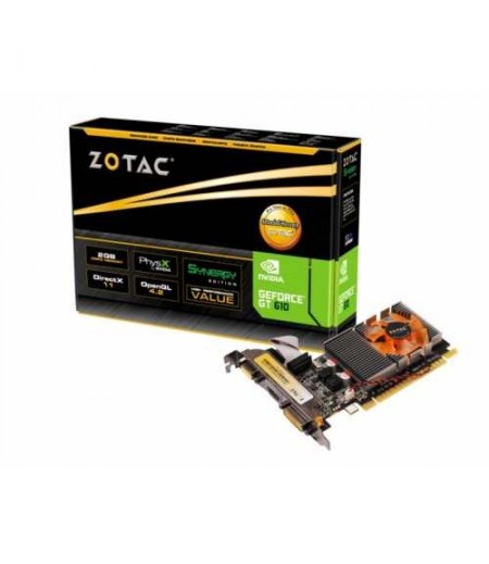 ZOTAC GRAPHICS CARD GT 610