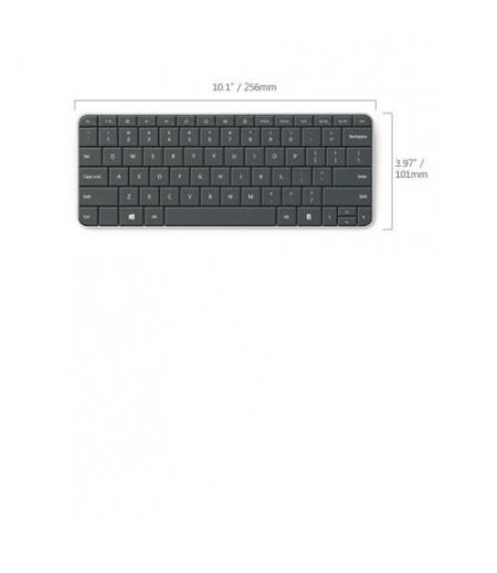 MICROSOFT WEDGE BLUETOOTH KEYBOARD