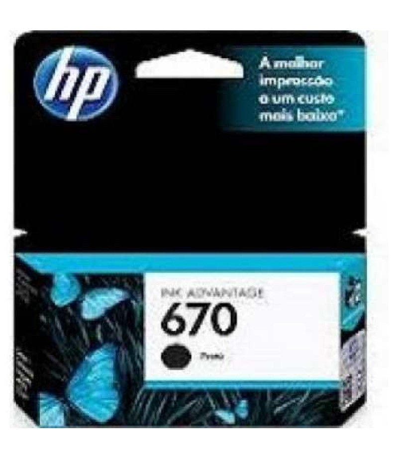 HP INK 670 BLACK