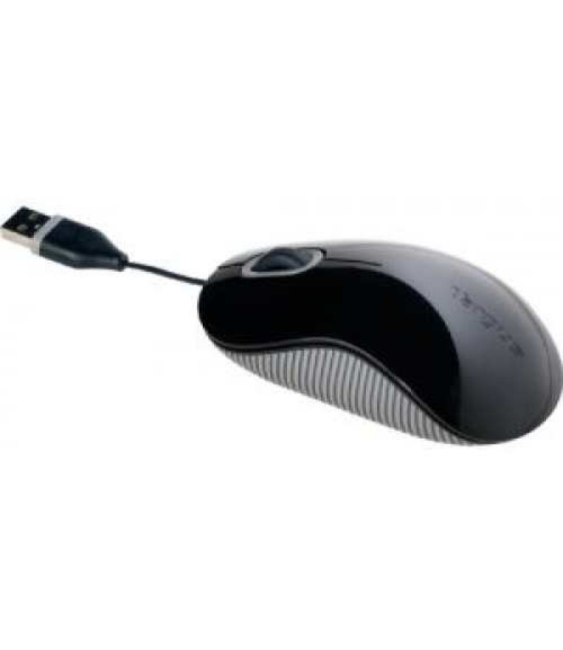 TARGUS AMU76EU CORD-STORING WIRED MOUSE