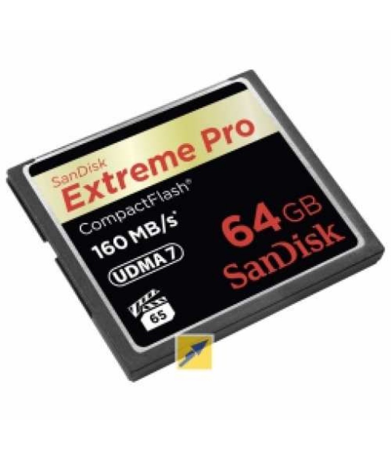 SANDISK Extreme Pro CF 160MB/s 64 GB VPG 65, UDMA 7 .