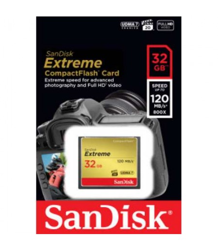 SANDISK SDCFXS-032G-X46, Extreme,120MB/s,60MB/s