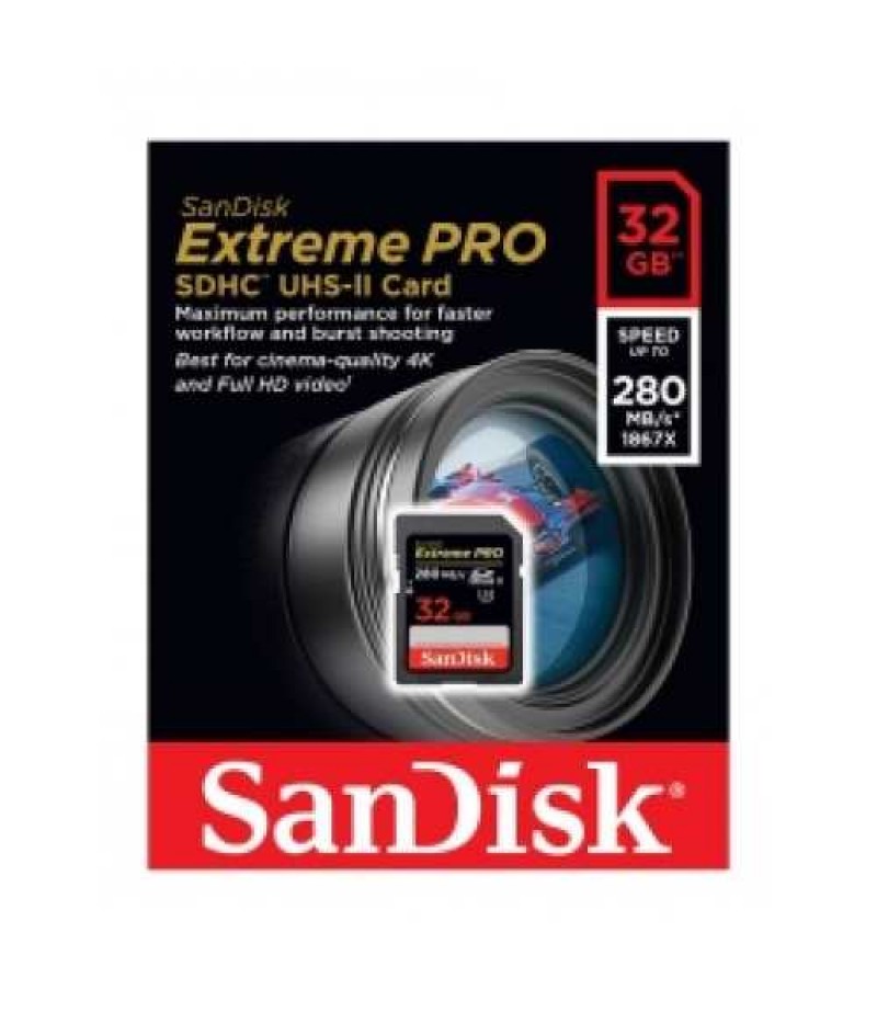 SANDISK Extreme Pro SDHC 32GB- 280/250MB/s 