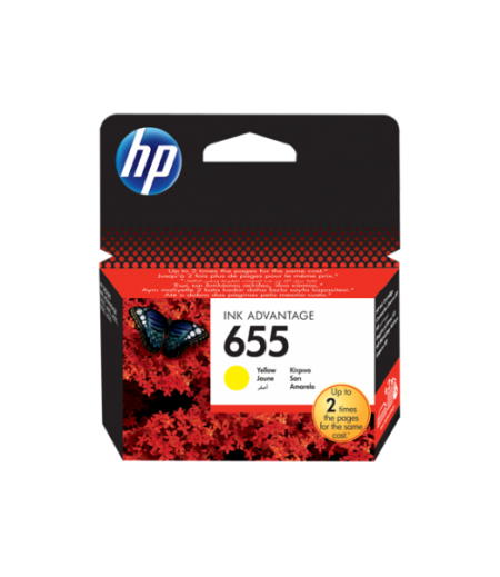 HP INK 655 YELLOW