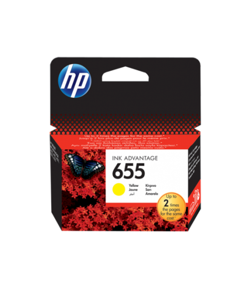 HP INK 655 YELLOW