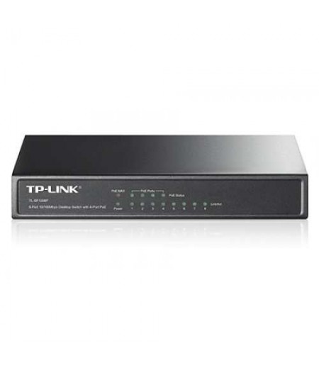 TPLINK 8-Port 10/100MBPS DESKTOP SWITCH WITH 4-PORT PoE