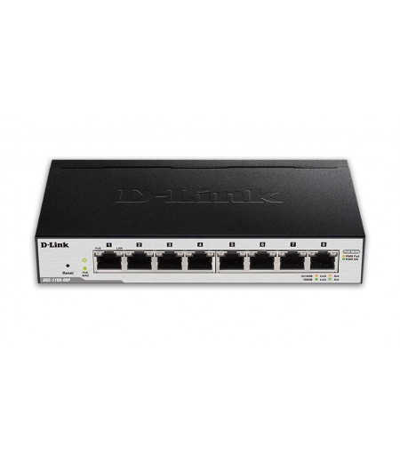 DLINK DGS-1100-08P SMART MANAGED 8-PORT GIGABIT POE SWITCH