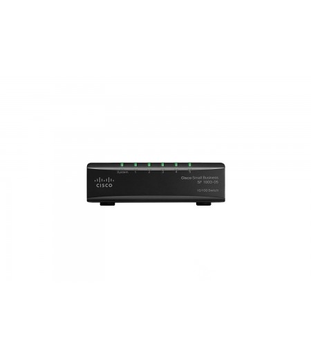 CISCO SF100D-05 10/100 5 PORT SWITCH (METAL CASING)