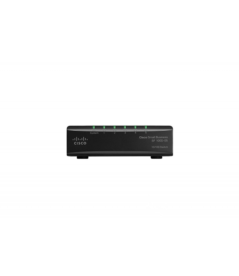 CISCO SF100D-05 10/100 5 PORT SWITCH (METAL CASING)