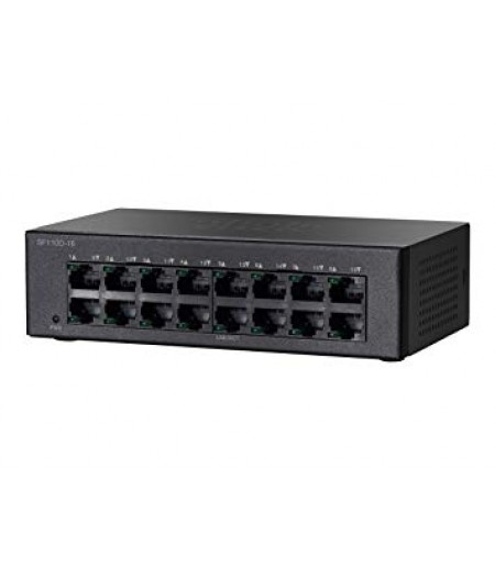 CISCO SF110D-16 16 PORT 10/100 DESKTOP SWITCH