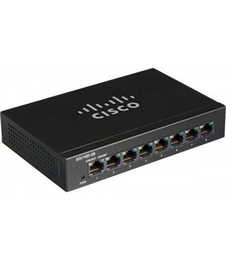 CISCO SG110D-08 8 PORT GIGABIT DESKTOP SWITCH