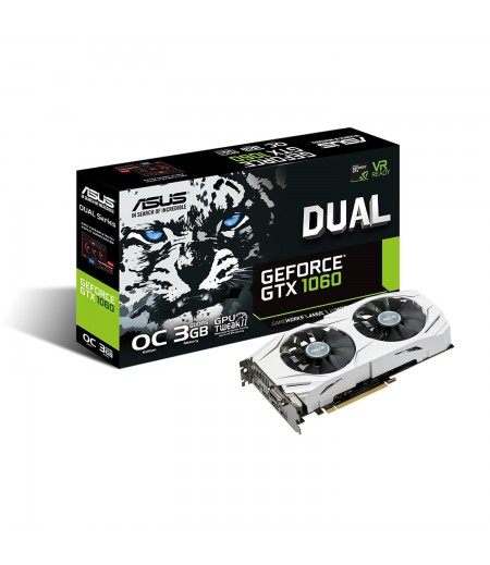 ASUS DUAL-GTX1060-O3G GRAPHICS CARD