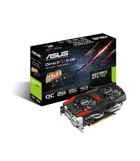 Asus GeForce GTX760 2GD5 Graphics Card.