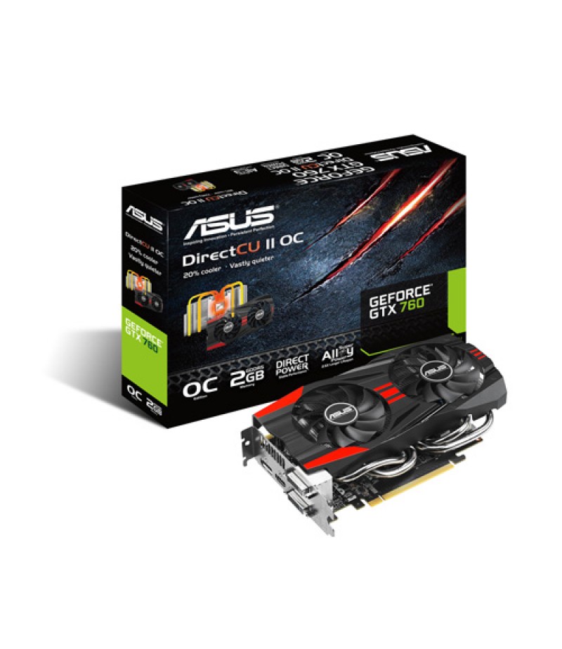 Asus GeForce GTX760 2GD5 Graphics Card.