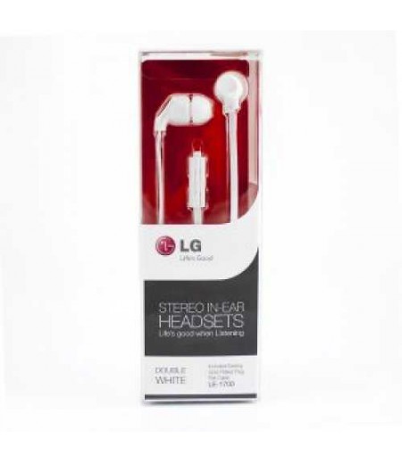 LG Earphone LE1700-Ws2 White