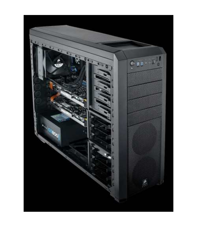 CORSAIR CC500R BLACK MID TOWER ATX CASE