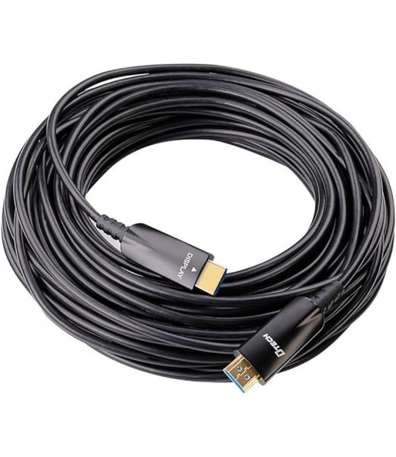 DTECH DT-HF2050 HDMI FIBER OPTIC CABLE 50M 4K 