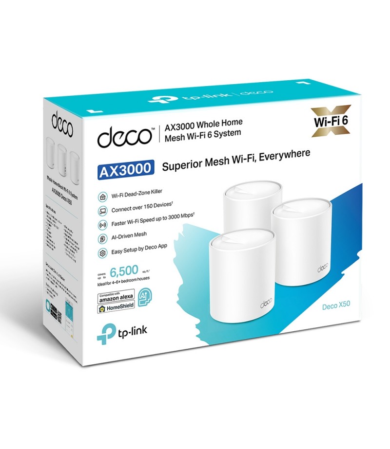 TP-LINK DECO X50 MESH ROUTER 3PACK