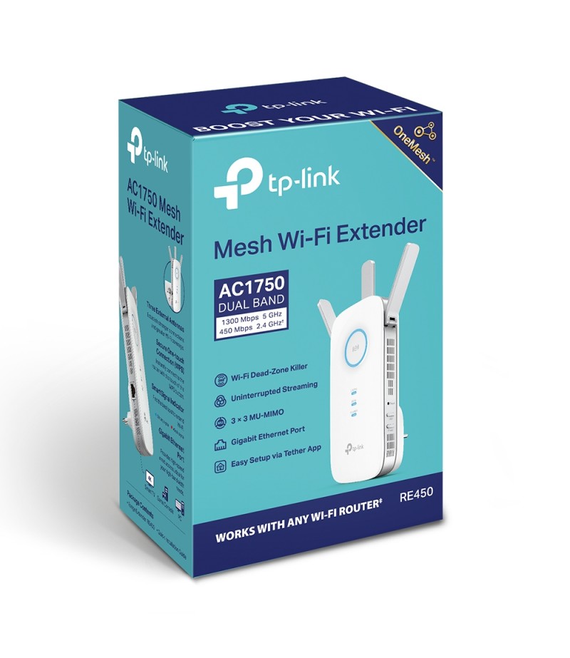 TP-LINK AC1750 WIFI RANGE EXTENDER