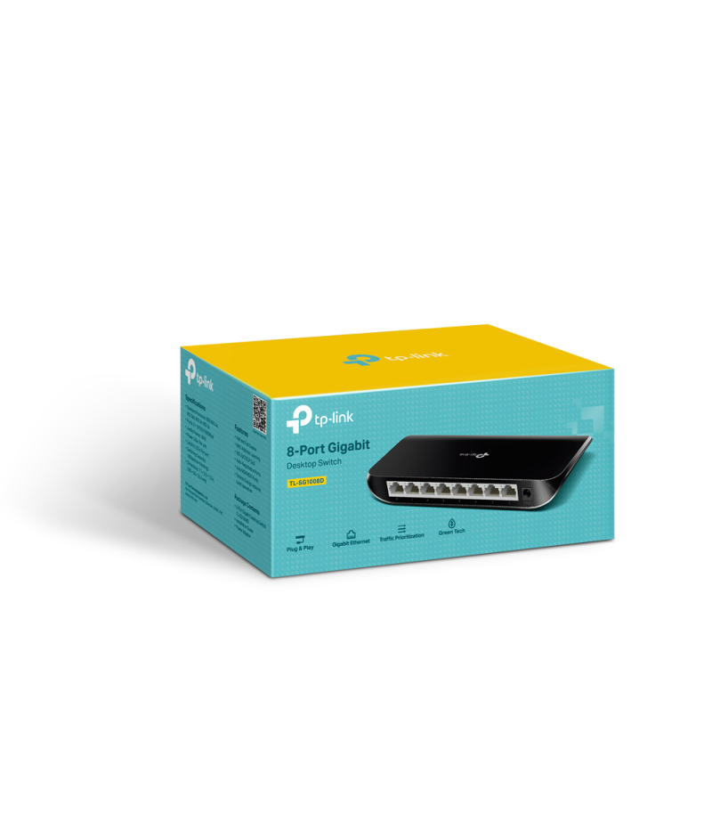 TP-LINK 8 PORT GIGABIT SWITCH