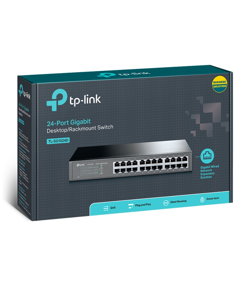 TP-LINK 24-Port Gigabit Desktop/Rackmount Switch