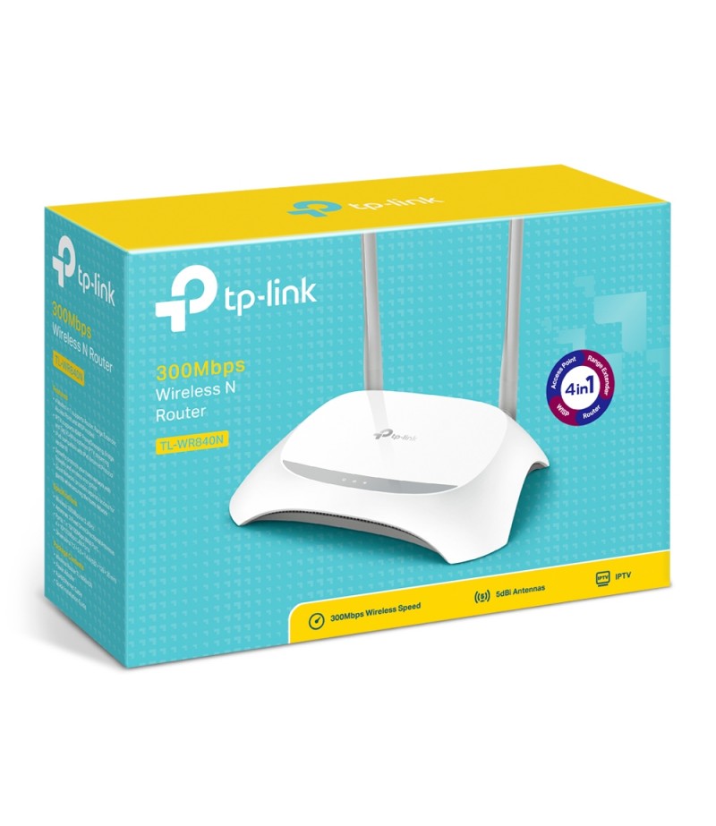 TP-LINK WR840N 300 Mbps Wireless N Router