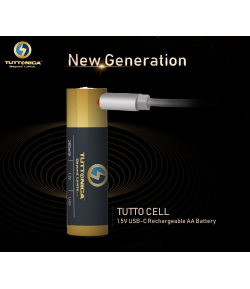 TUTTO CELL  AA TYPE C RECHARGEABLE BATTERY (Pack of 4)