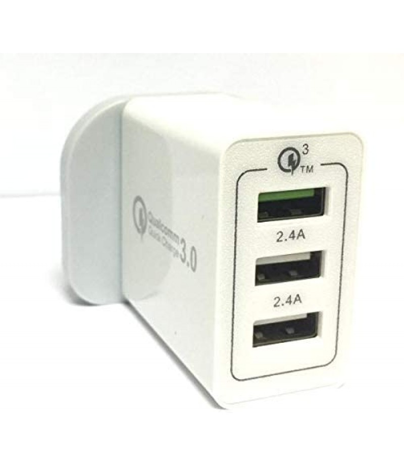 3 USB WALL CHARGER QC3.0