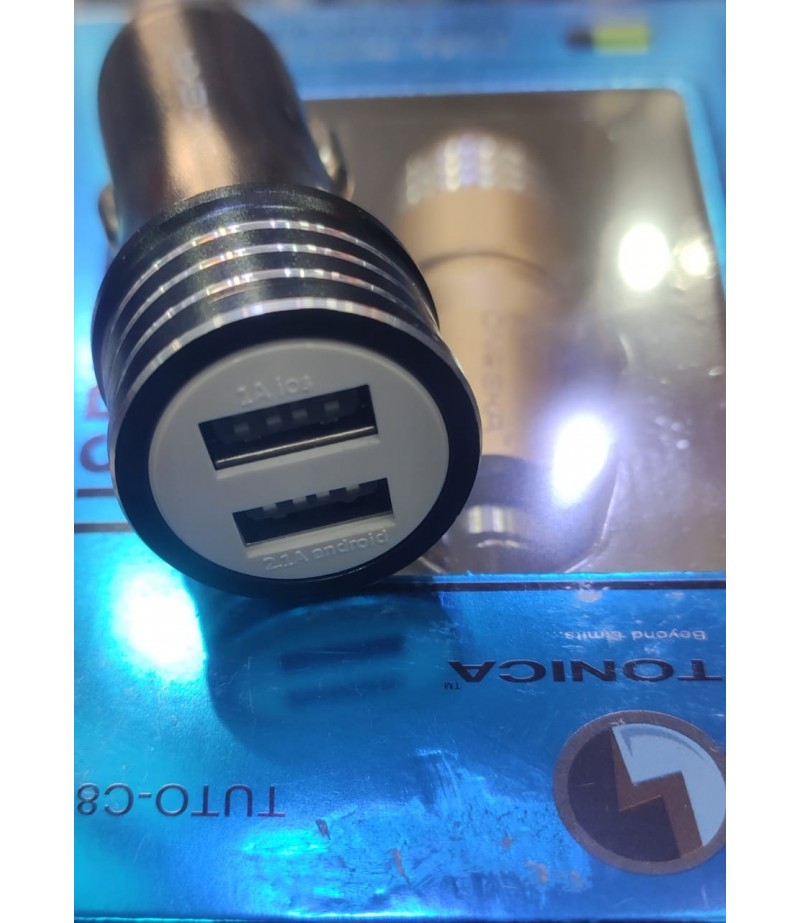 TUTTONICA  CAR CHARGER 2 USB 3.1A