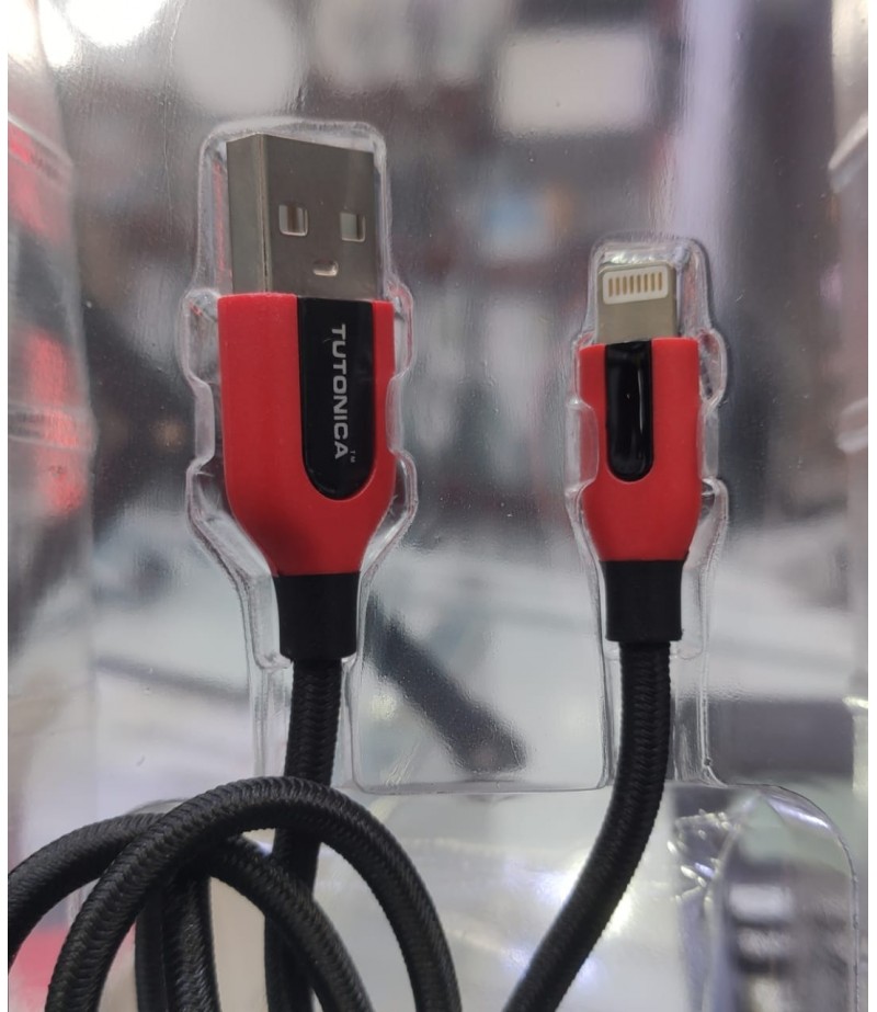 TUTTONICA USB TO LIGHTNING CABLE QUICK CHARGE 3.0 1M