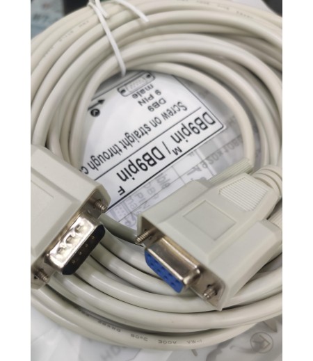 KONGDA DB9 MALE TO DB9 FEMALE SERIAL CABLE 10M