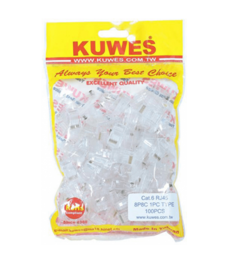 KUWES RJ 45 CAT6 CONNECTORS