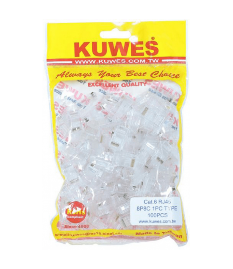 KUWES RJ 45 CAT6 CONNECTORS