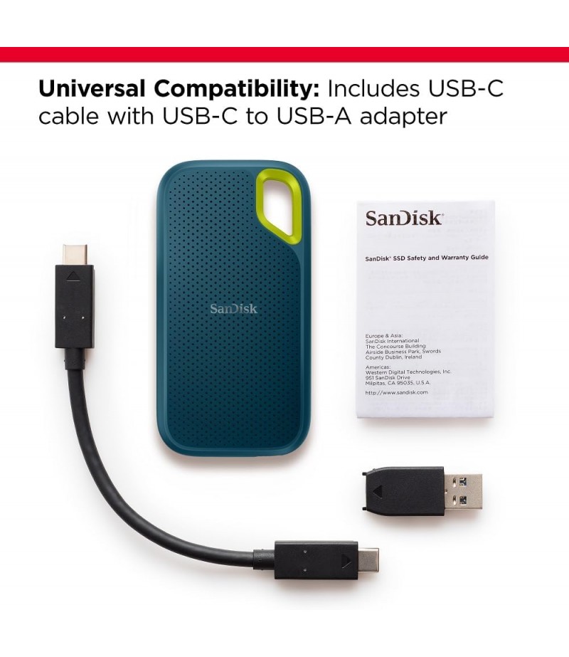 Sandisk SSD Portable 2TB 1050MBPS