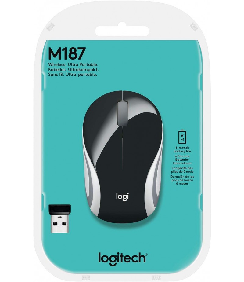 Logitech M187 Mini Wireless Mouse