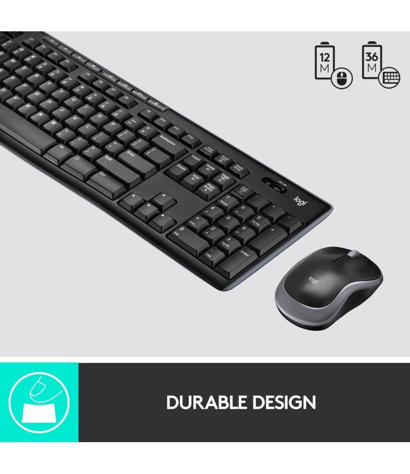 Logitech Wireless MK270 Keyboard And Mouse Combo