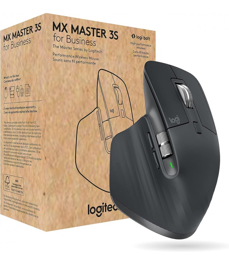 Logitech MX Master 3S Business Wireless Bluetooth Mouse 