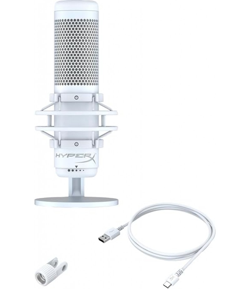 HYPERX MICROPHONE RGB QUADCAST S White